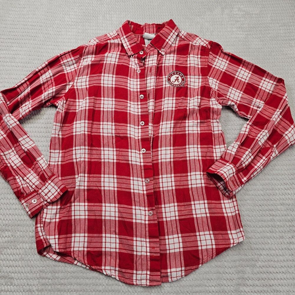 Men's/Unisex  Knights Apparel Alabama Roll Tide Button up shirt Size Medium‎